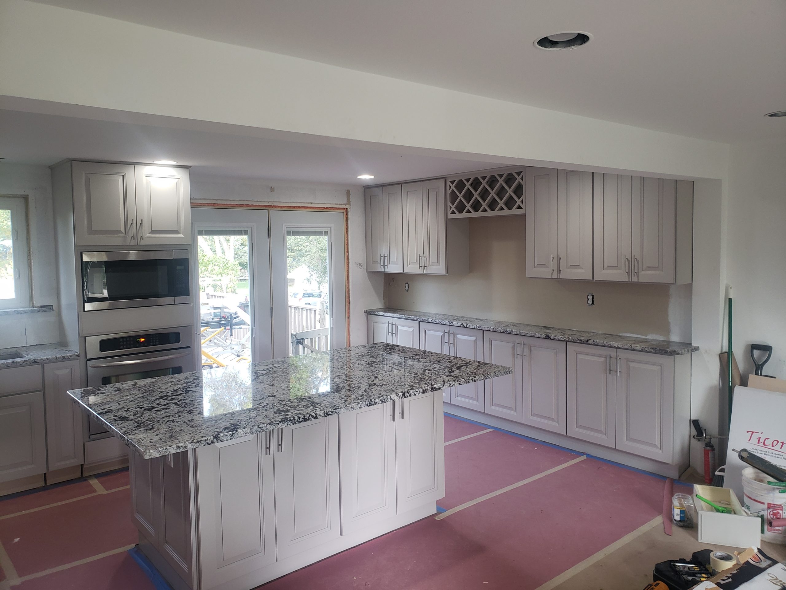 Kitchen renovation and construction